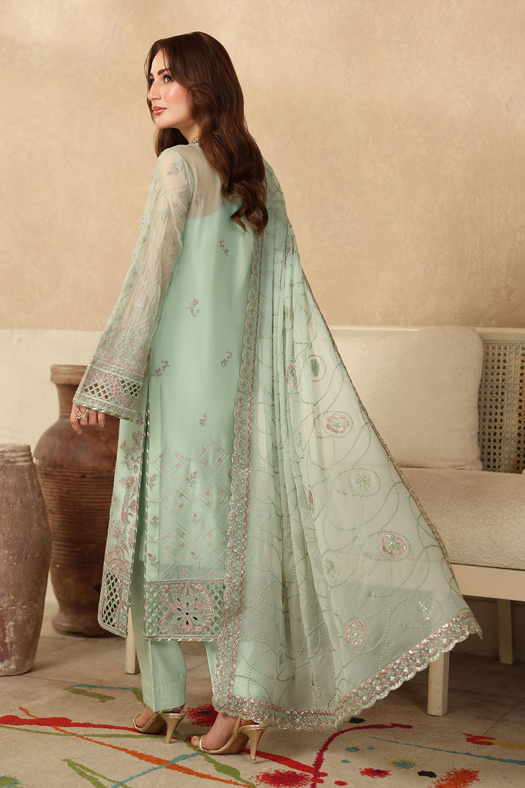 Emerald By Ramsha - 3 Piece Unstitched