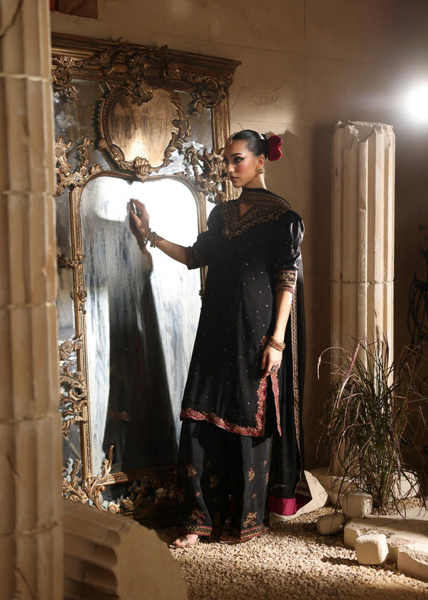 Chiffon Kurta set By Azure - 3 Piece Unstitched