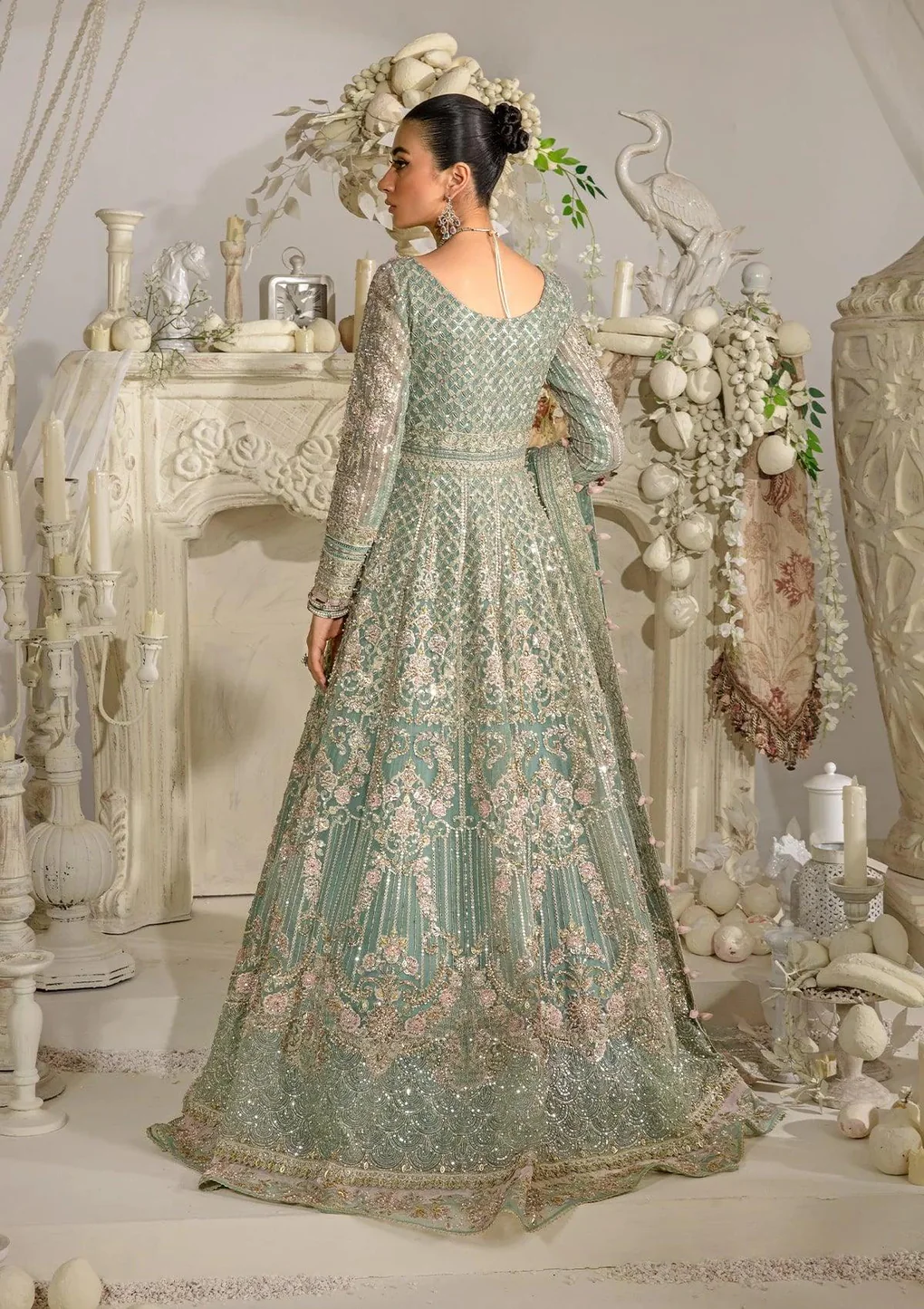 Elfa By Elaf - Bridal Maxi - 3 Piece Unstitched