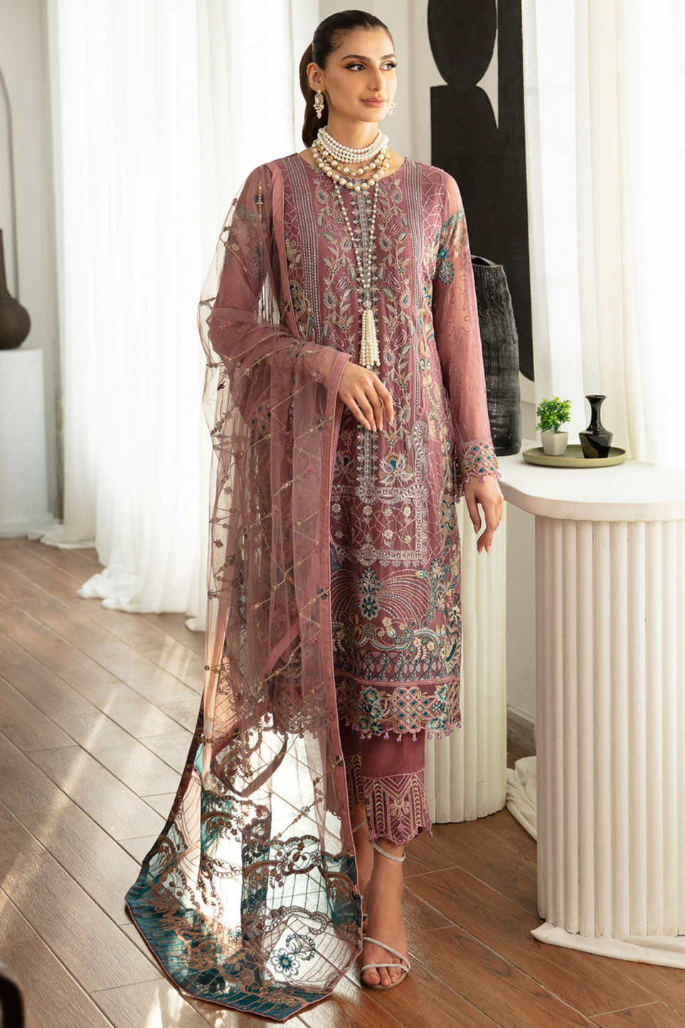 Embroidered Chiffon By Ramsha