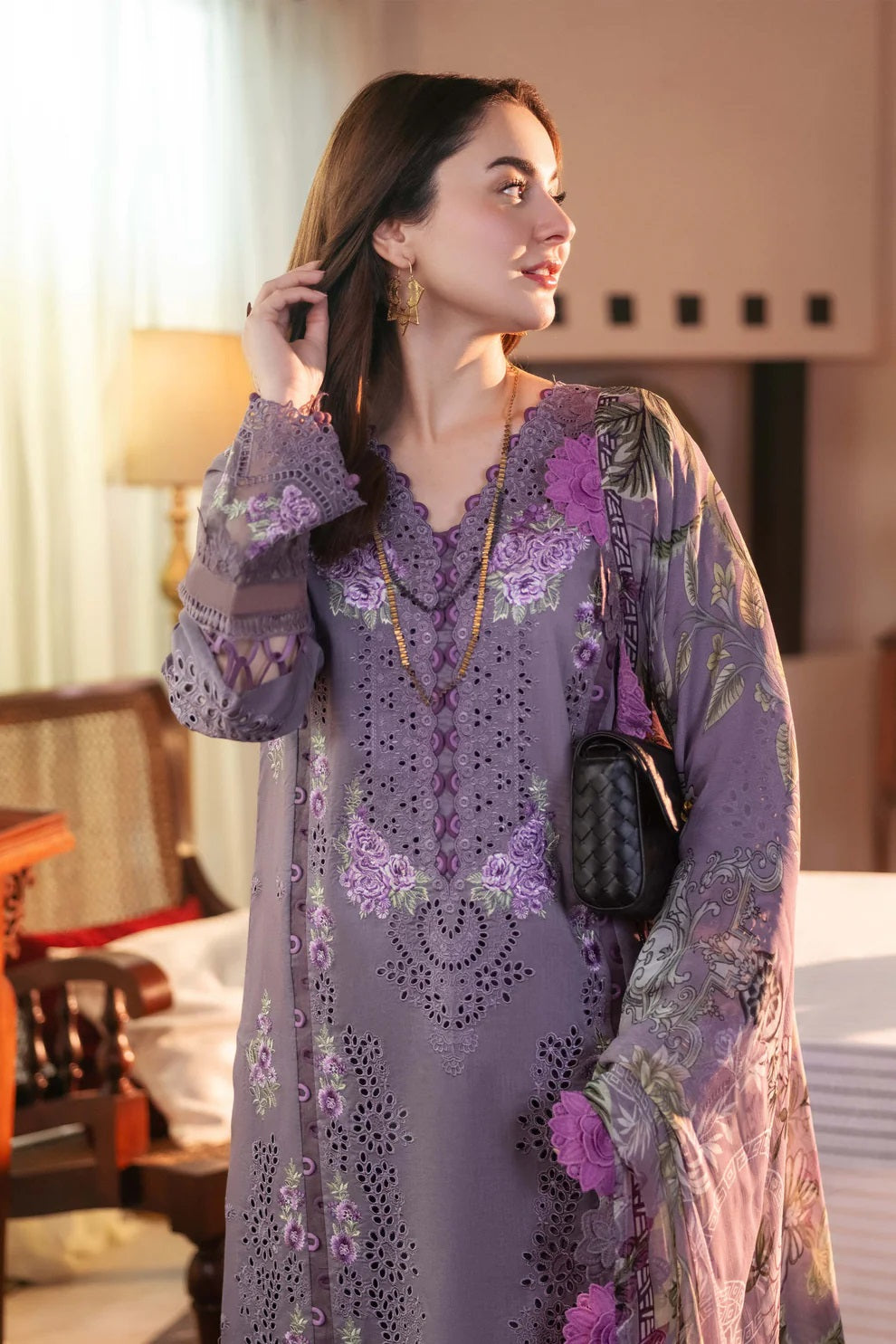 Jade Luxury  Lawn Embroidered 3 Piece Unstitched Ombre 2025