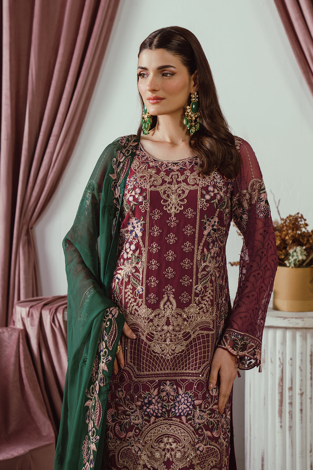 Embroidered Chiffon By Ramsha