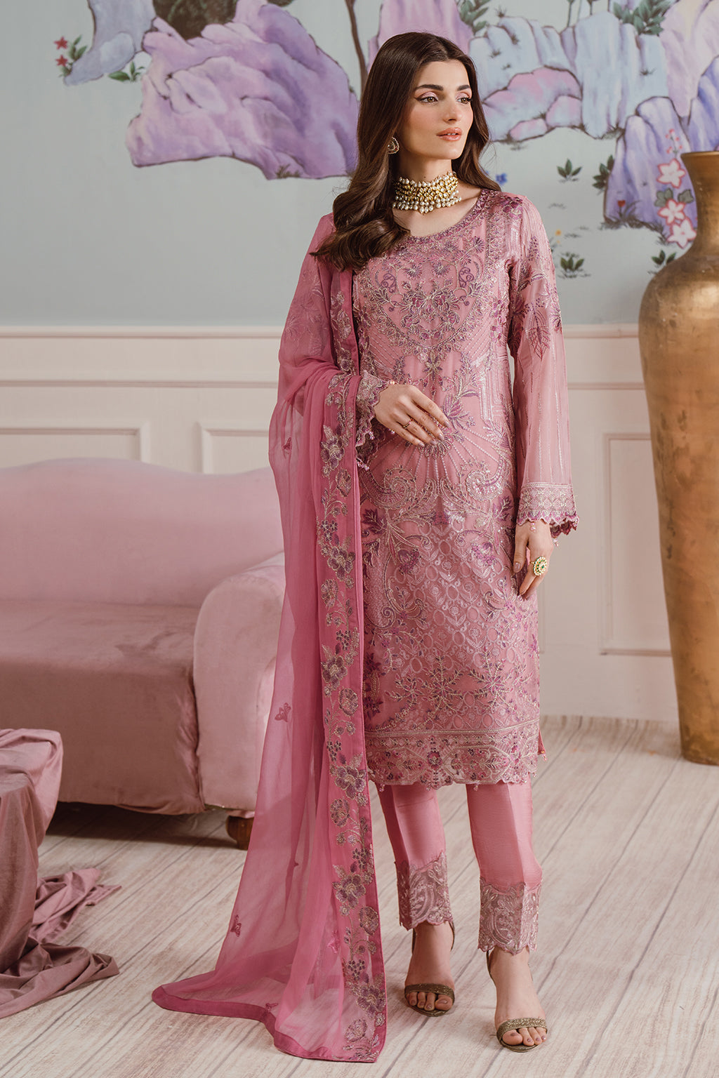 Embroidered Chiffon By Ramsha