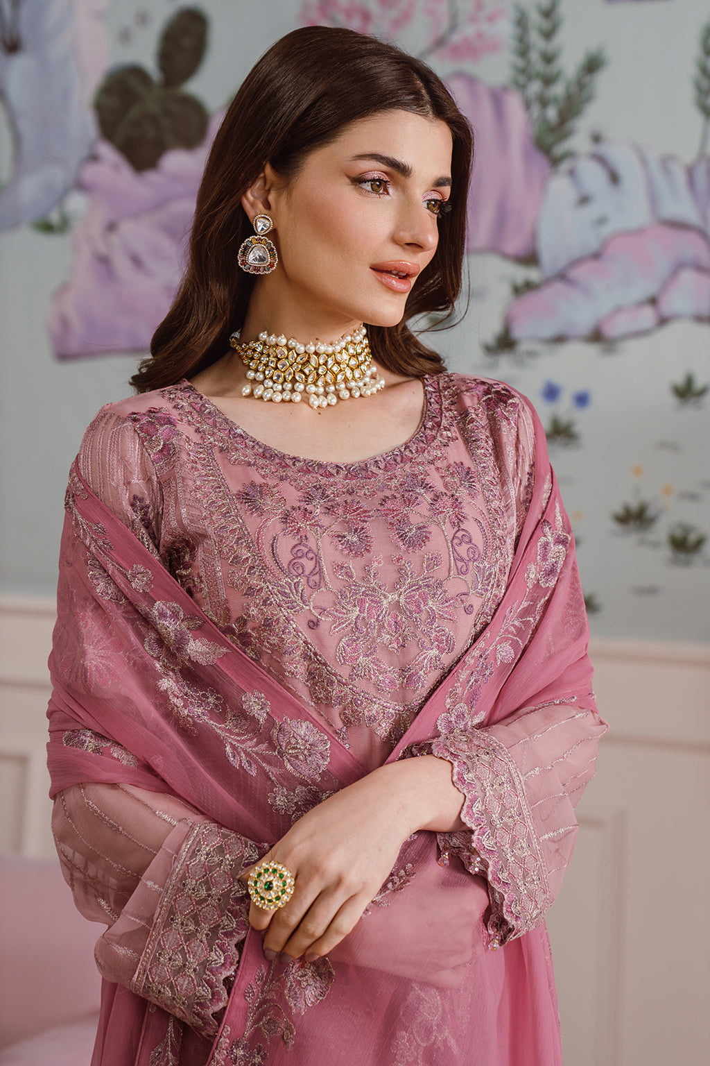 Embroidered Chiffon By Ramsha