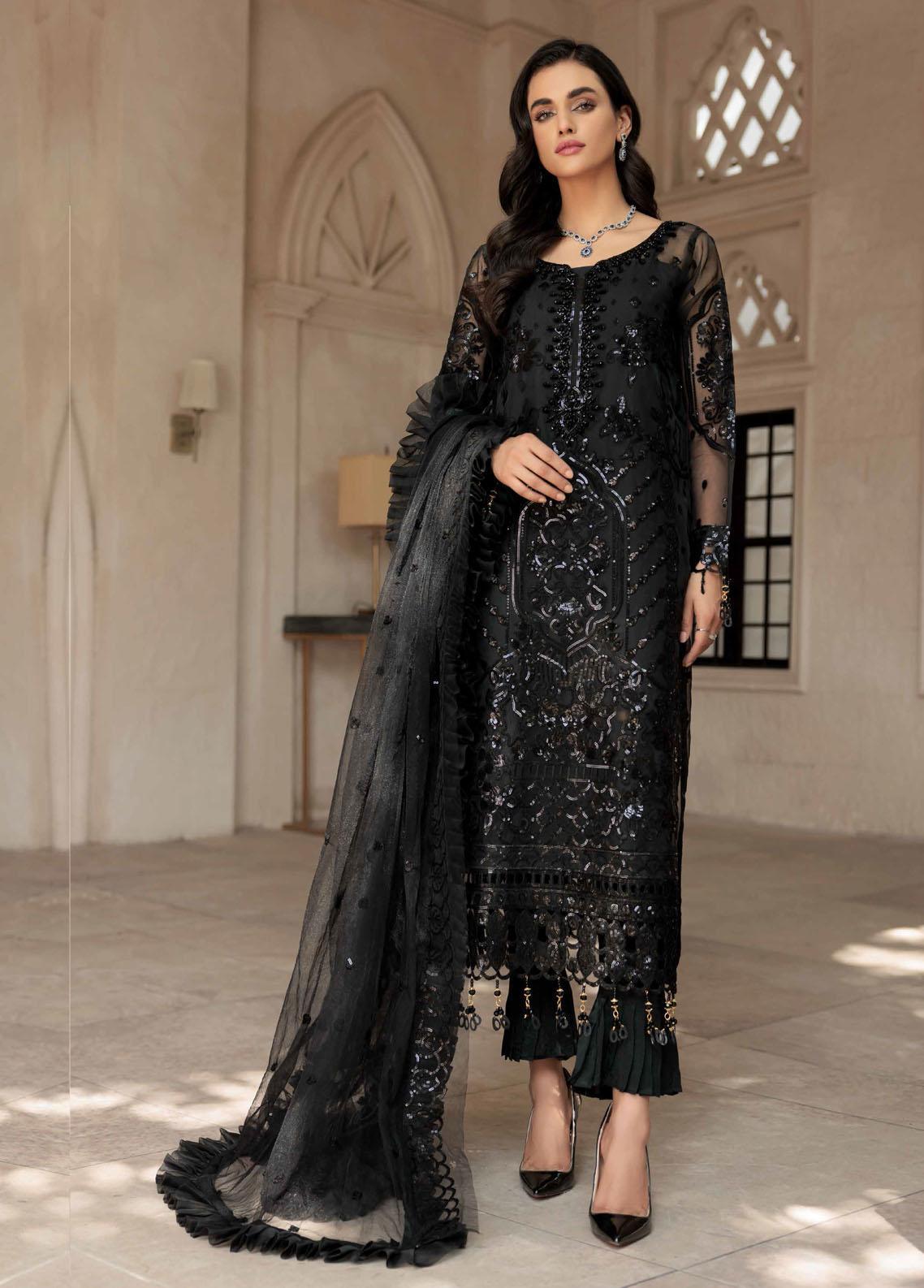 3 Piece Stitched - Embroidered Organza | Emaan Adeel