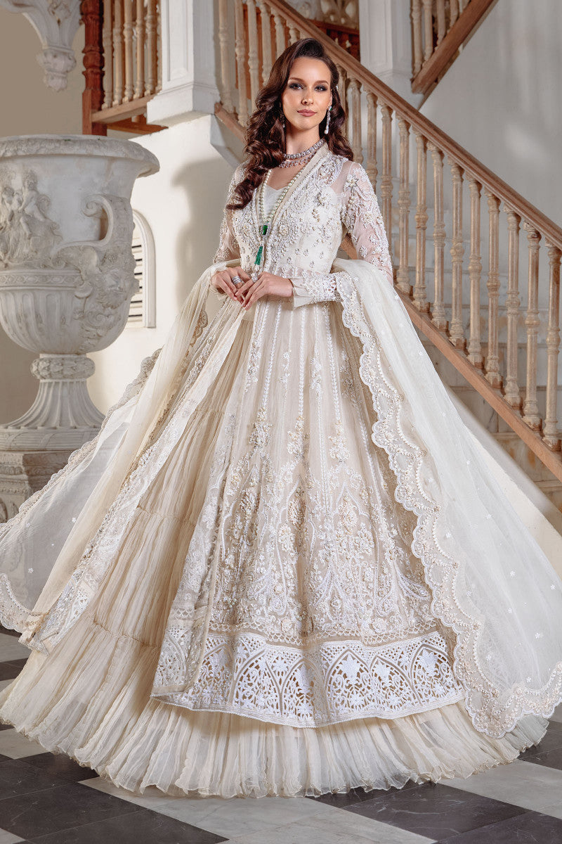 Couture White By Maria.B - UNSTITCHED