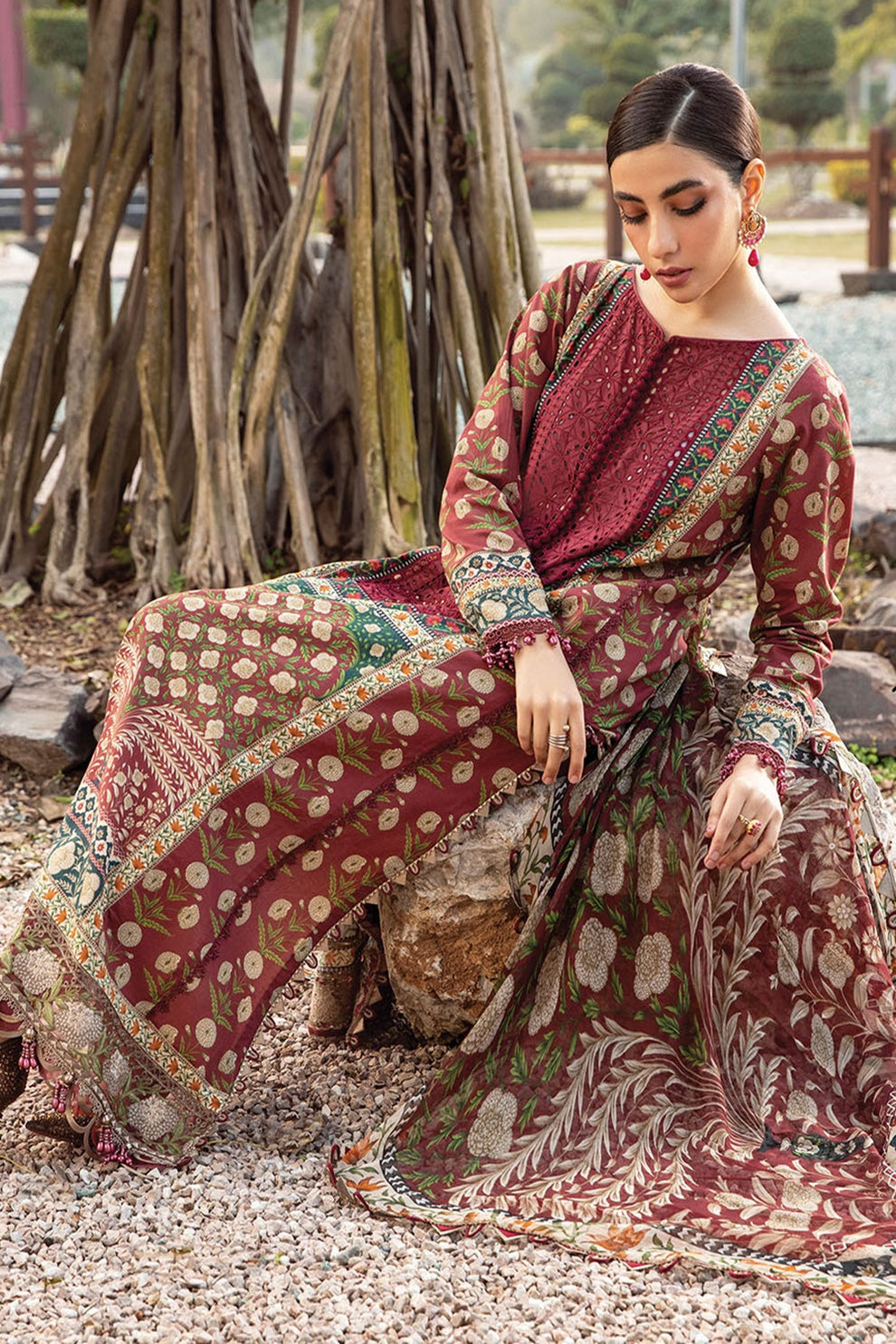 Maria b prints - 3 piece Unstitched