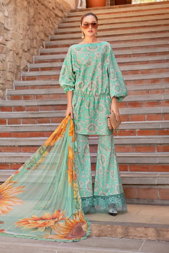 Digital printed lawn - 3 piece Unstitched