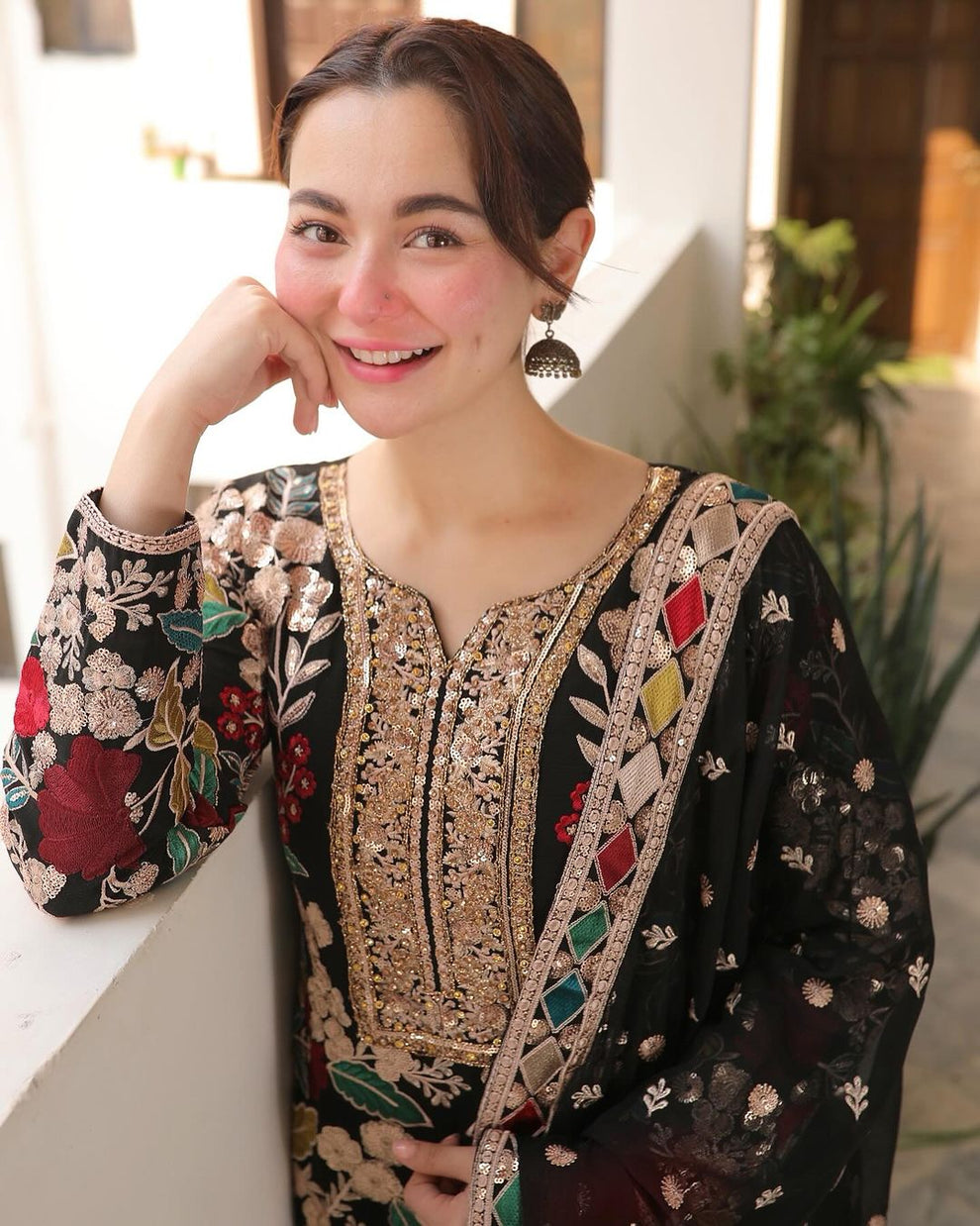 3 Piece Unstitched - Haseen Mehnaz