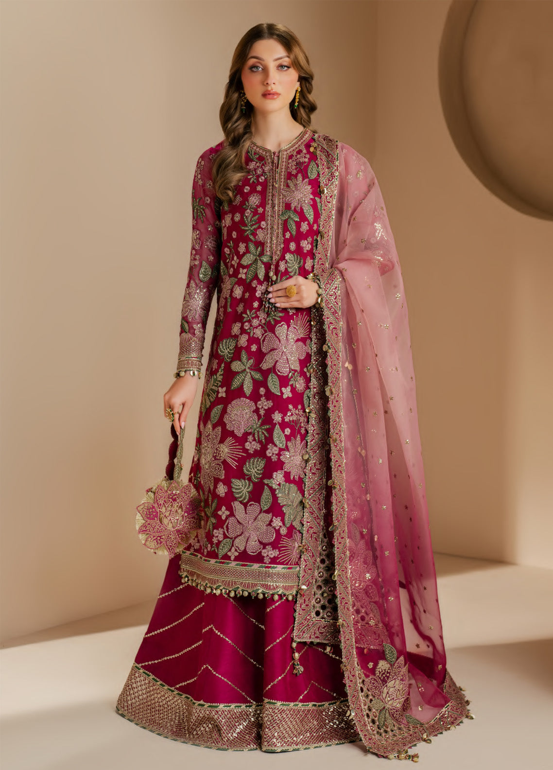 Embroidered Chiffon | JAZMIN | 3 Piece Unstitched