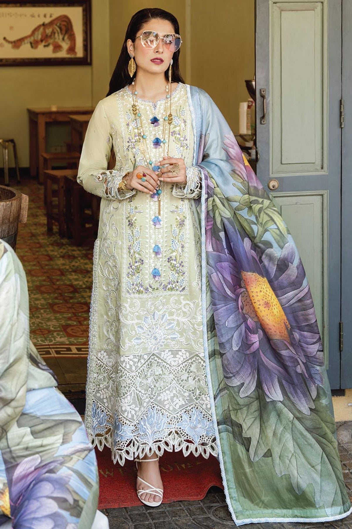 Embroidered Lawn By Mushq -3 Piece Unstitched