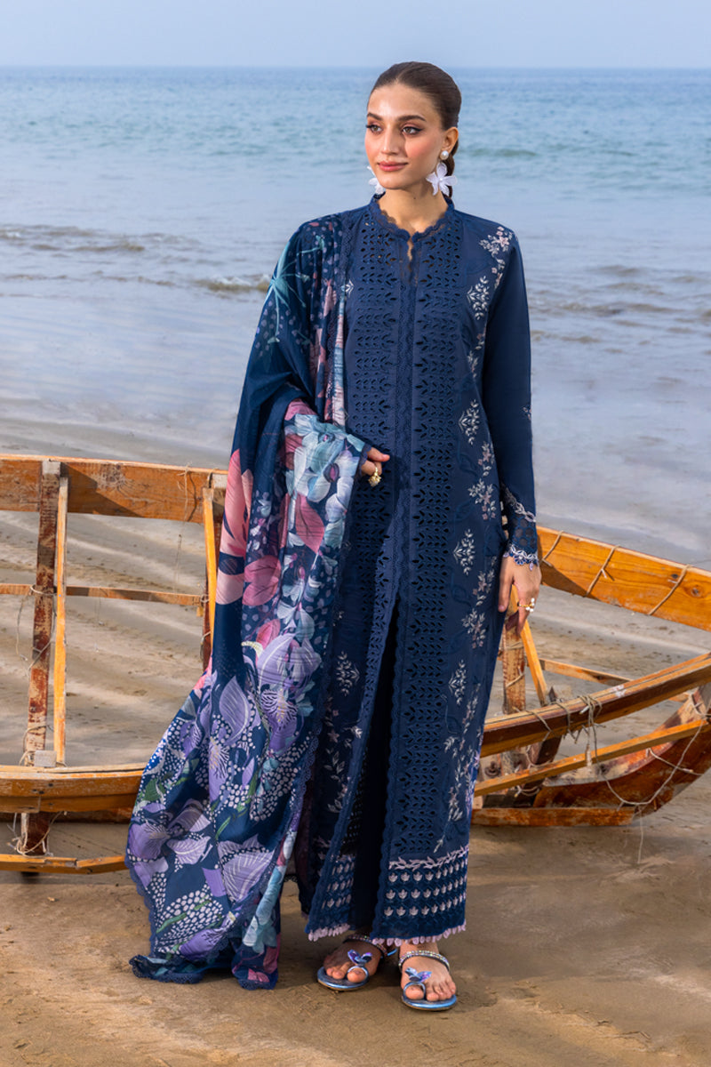 Keya By Rang Rasiya | Embroidered lawn -3 Piece Unstitched