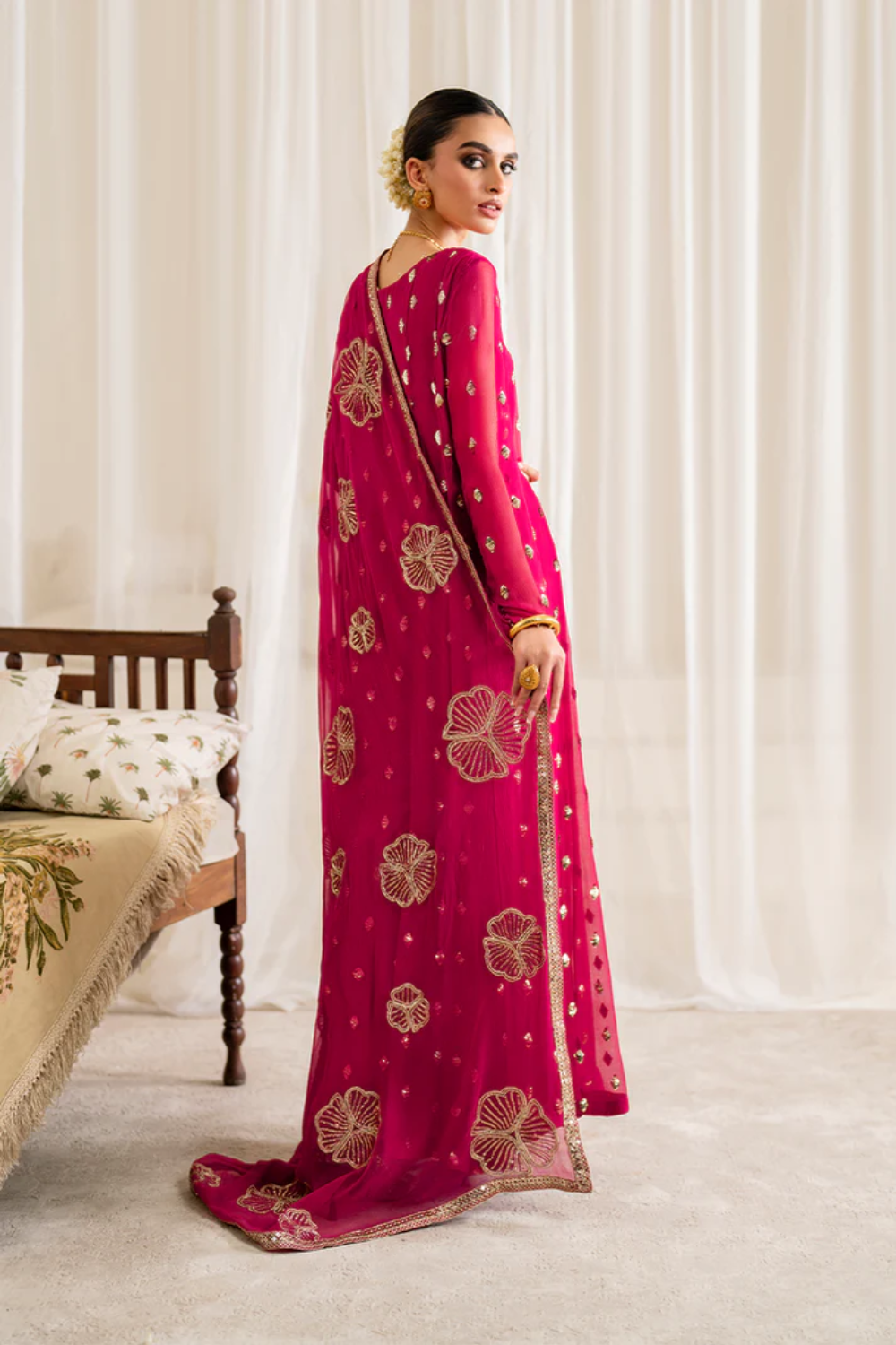 Embroidered Chiffon | IZNIK - 3 Piece Unstitched