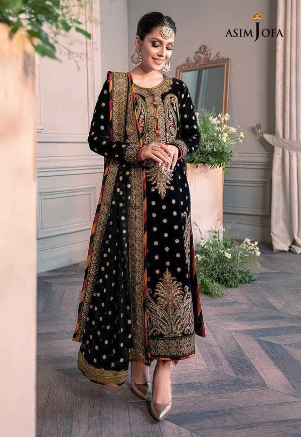 Makhmal Royal By Asim Jofa - 3 Piece Unstitched