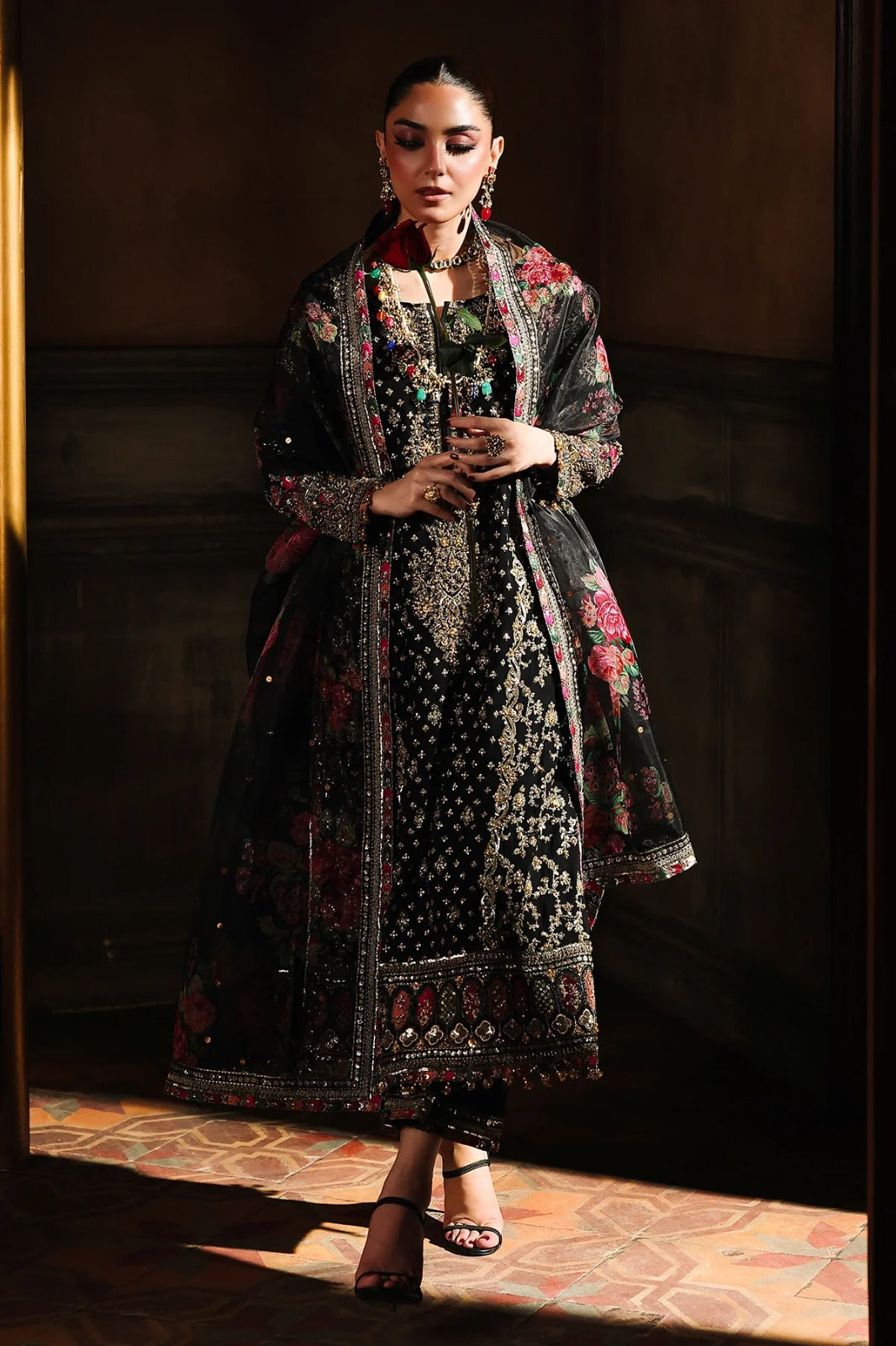 Dastan e Jashan By Charizma | Embroidered Chiffon - 3 Piece Unstitched