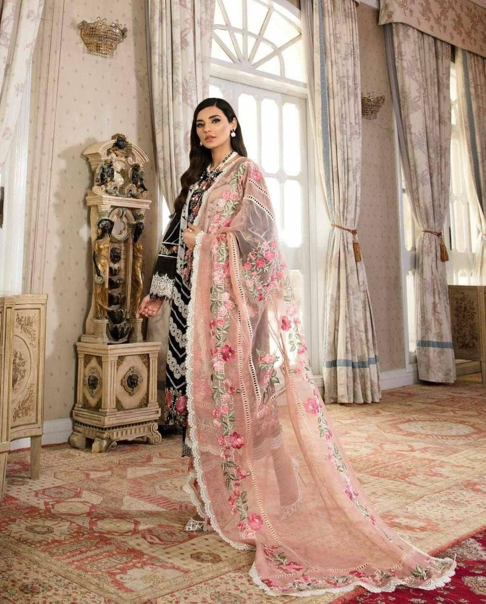 Crimson By Saira Shakira |Embroidered lawn - 3 piece Unstitched