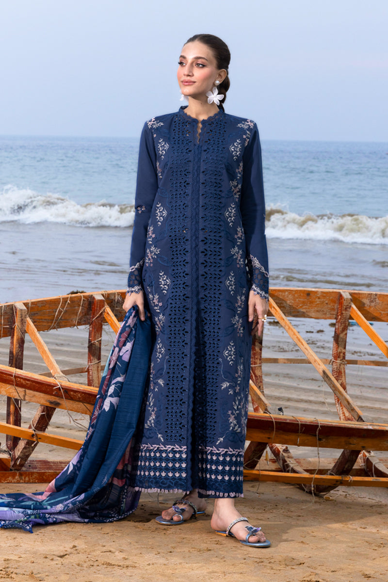 Keya By Rang Rasiya | Embroidered lawn -3 Piece Unstitched